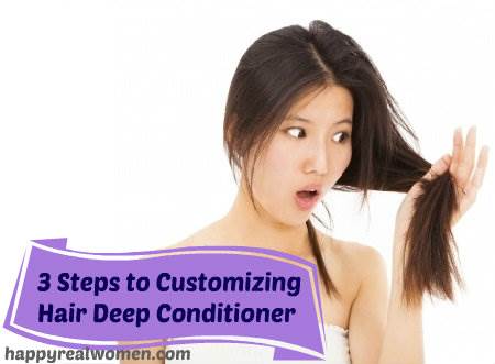 3 steps to customizing hair deep conditioner