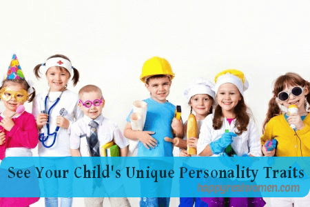 See your child's unique personality