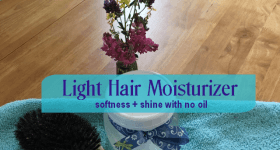 light hair moisturizer