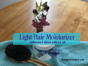 light hair moisturize